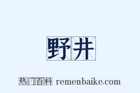 野井是什么意思的图片